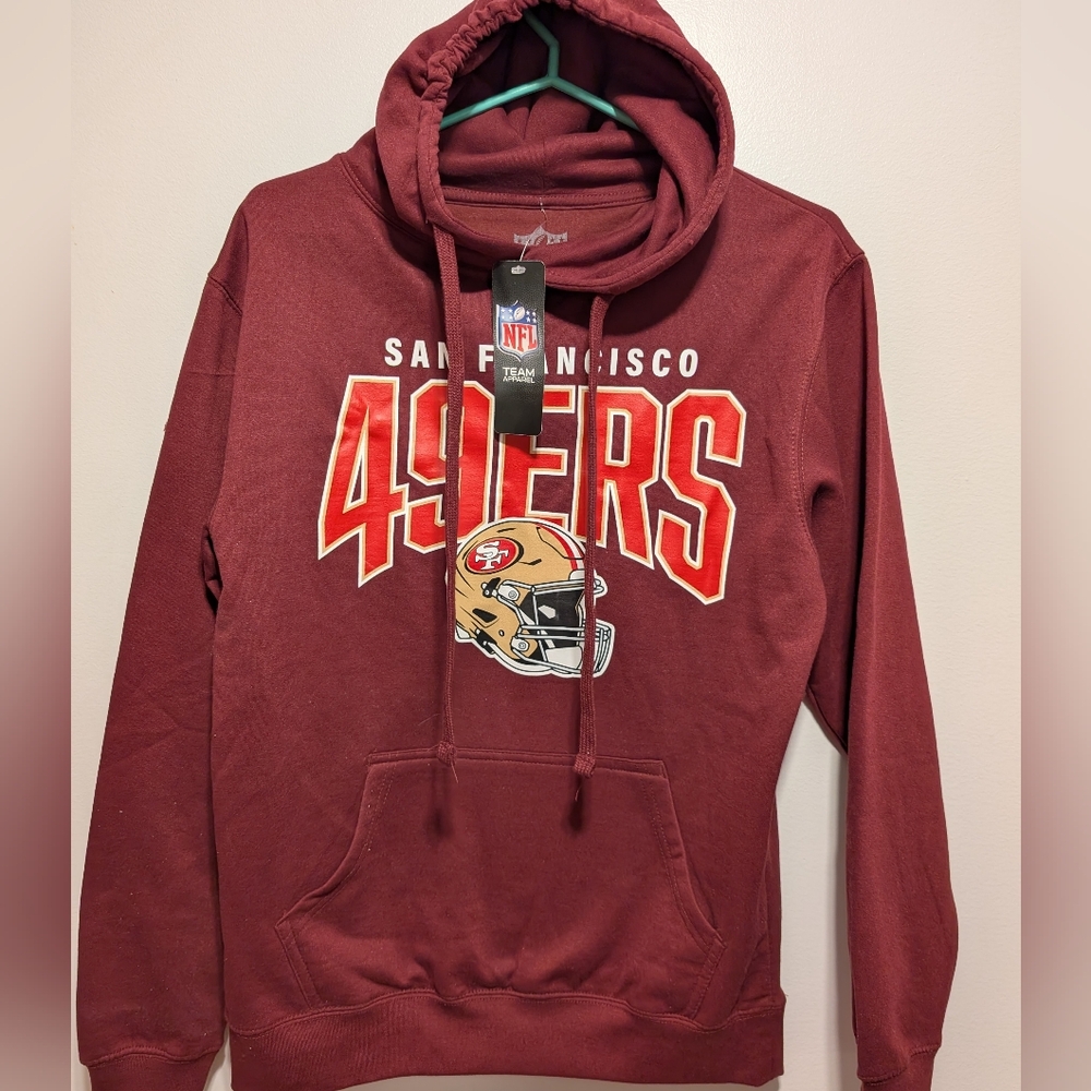 Men's Maroon Hoodie San Francisco 49 Ers Brand New with tag from NFL Size SP